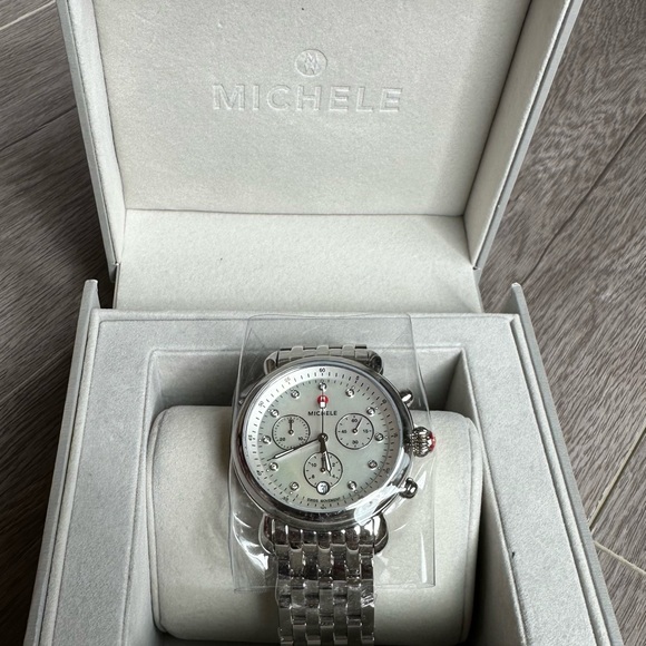 - NWT Women's CSX Diamond Embellished Bracelet Watch, 38mm - Picture 6 of 13